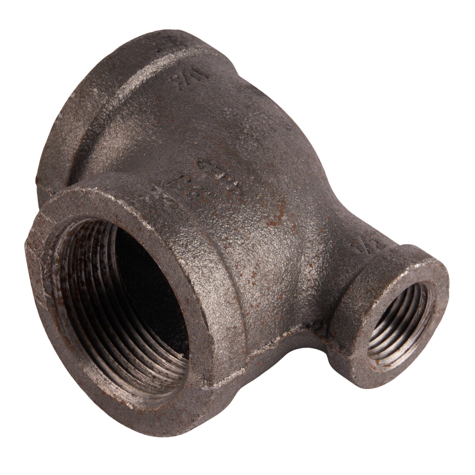 Black Reducing Tees 1-1/4" x 1/2" x 1-1/4"