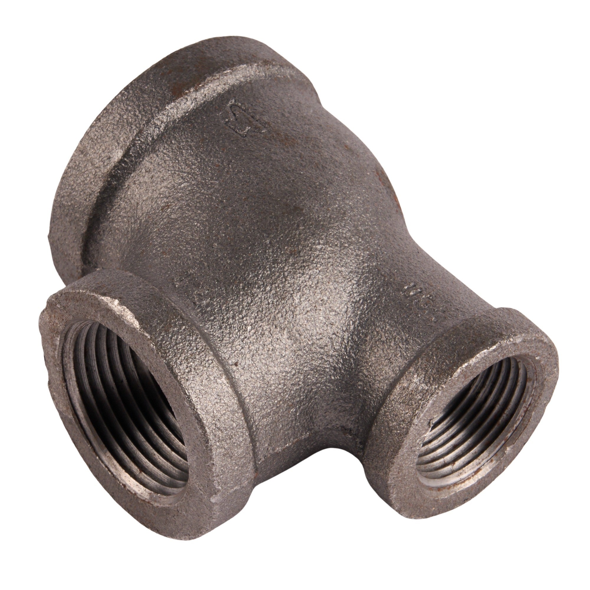 Black Reducing Tees 1-1/4" x 3/4" x 1"