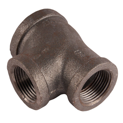Black Reducing Tees 1-1/4" x 1" x 1"