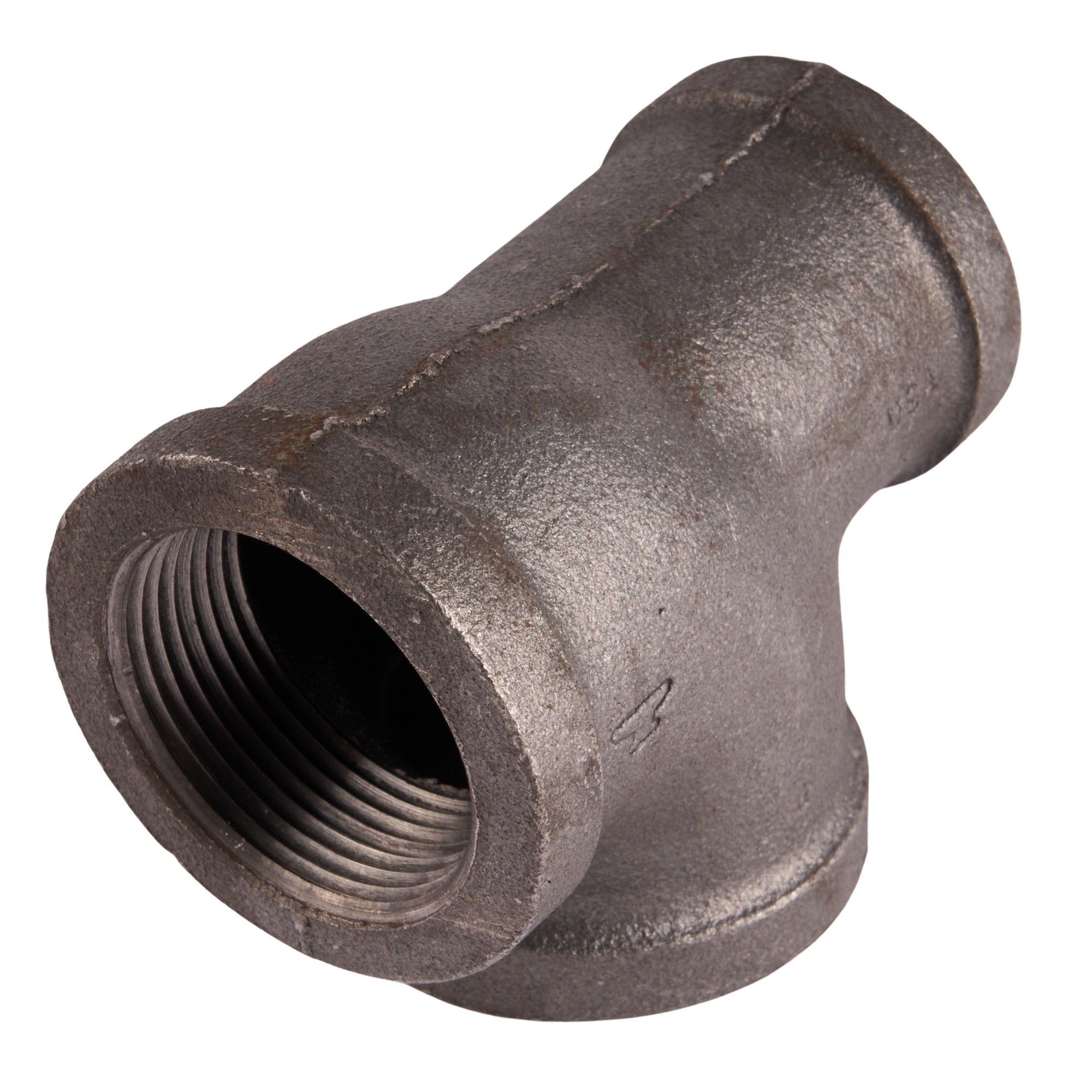 Black Reducing Tees 1-1/4" x 1" x 1-1/4"