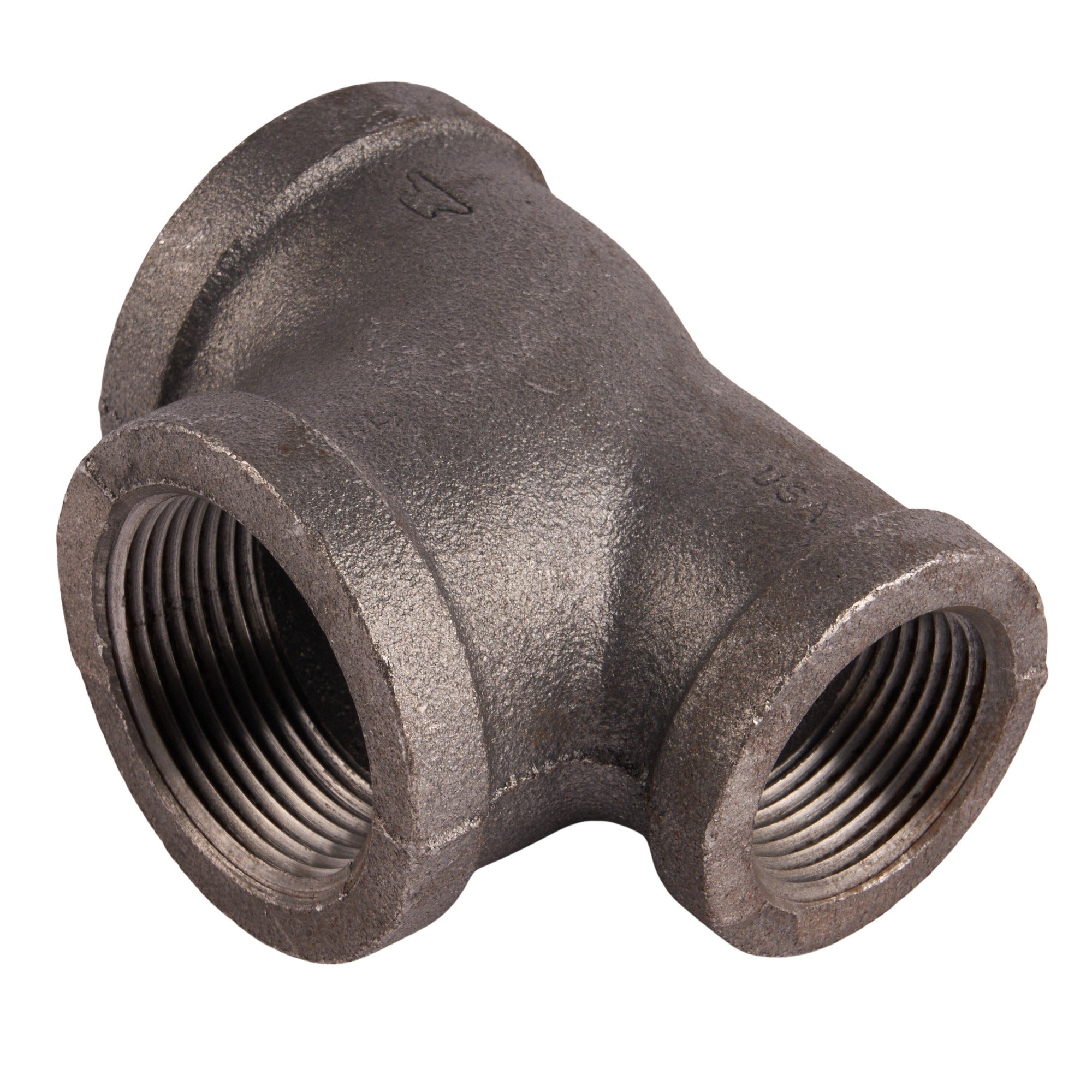 Black Reducing Tees 1-1/4" x 1" x 1-1/4"