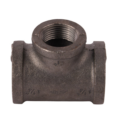 Black Reducing Tees 1-1/4" x 1-1/4" x 1"