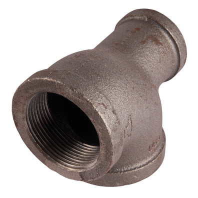 Black Reducing Tees 1-1/2" x 1/2" x 1-1/2"