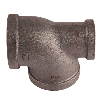 Black Reducing Tees 1-1/2" x 1/2" x 1-1/2"