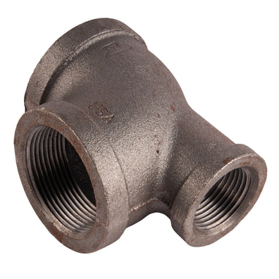 Black Reducing Tees 1-1/2" x 1/2" x 1-1/2"