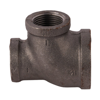 Black Reducing Tees 1-1/2" x 1" x 1"