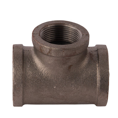 Black Reducing Tees 1-1/2" x 1" x 1-1/4"