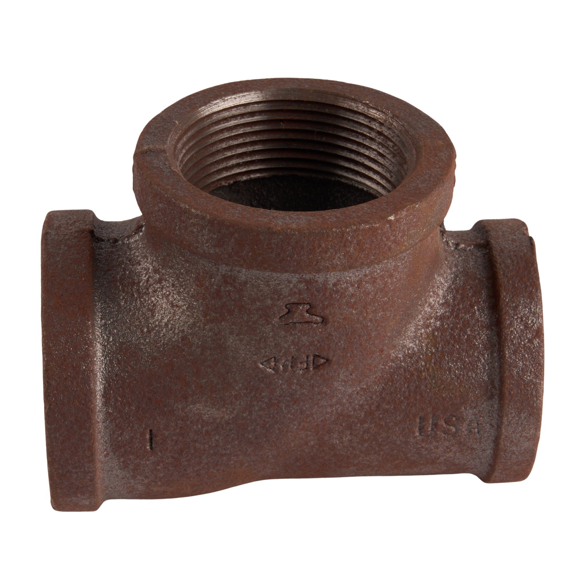Black Reducing Tees 1-1/2" x 1-1/4" x 1/2"