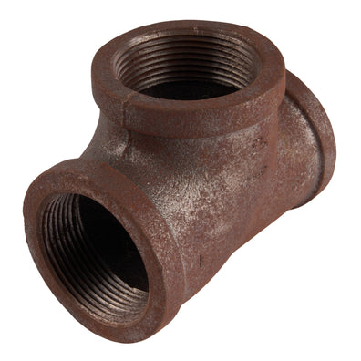 Black Reducing Tees 1-1/2" x 1-1/4" x 1/2"