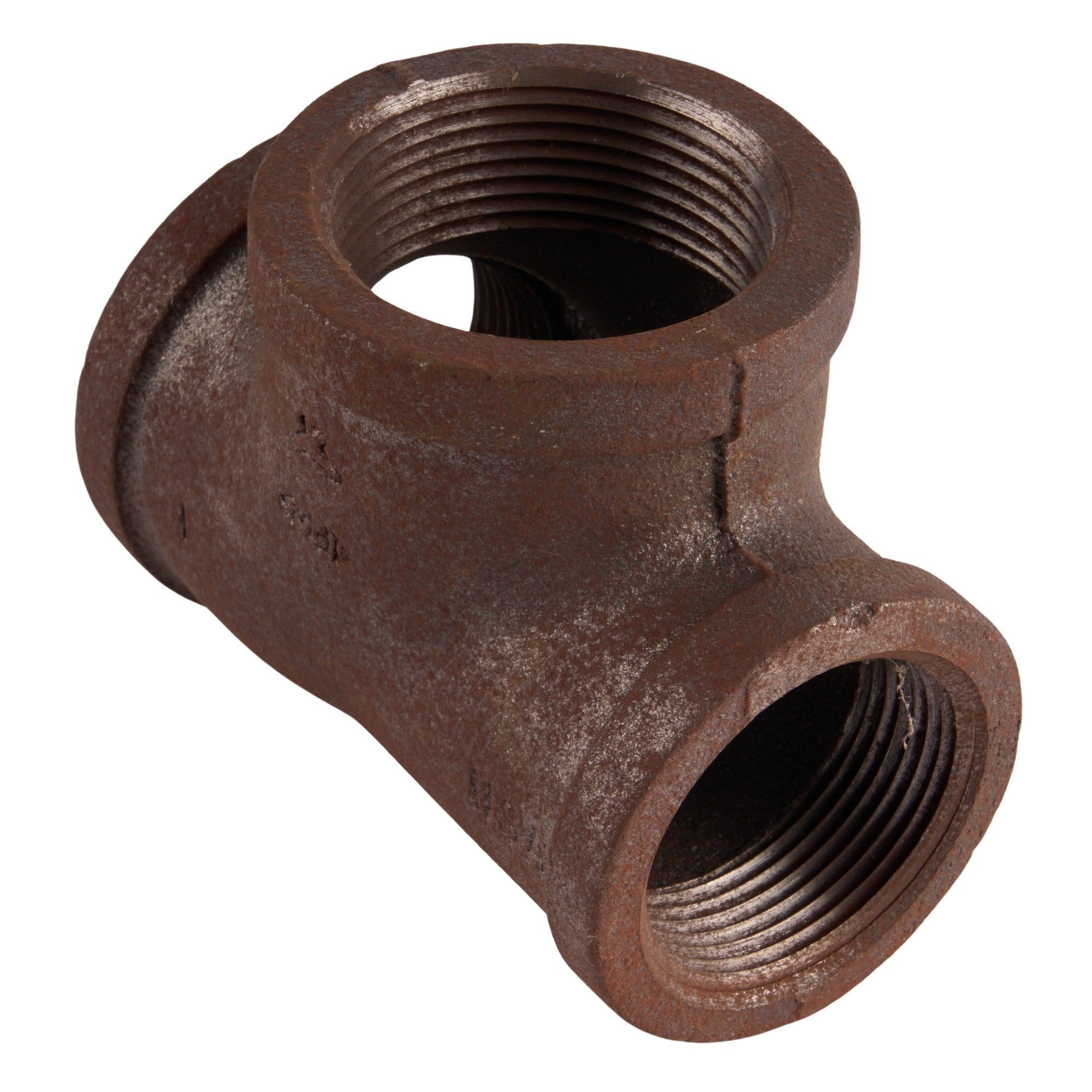 Black Reducing Tees 1-1/2" x 1-1/4" x 1/2"