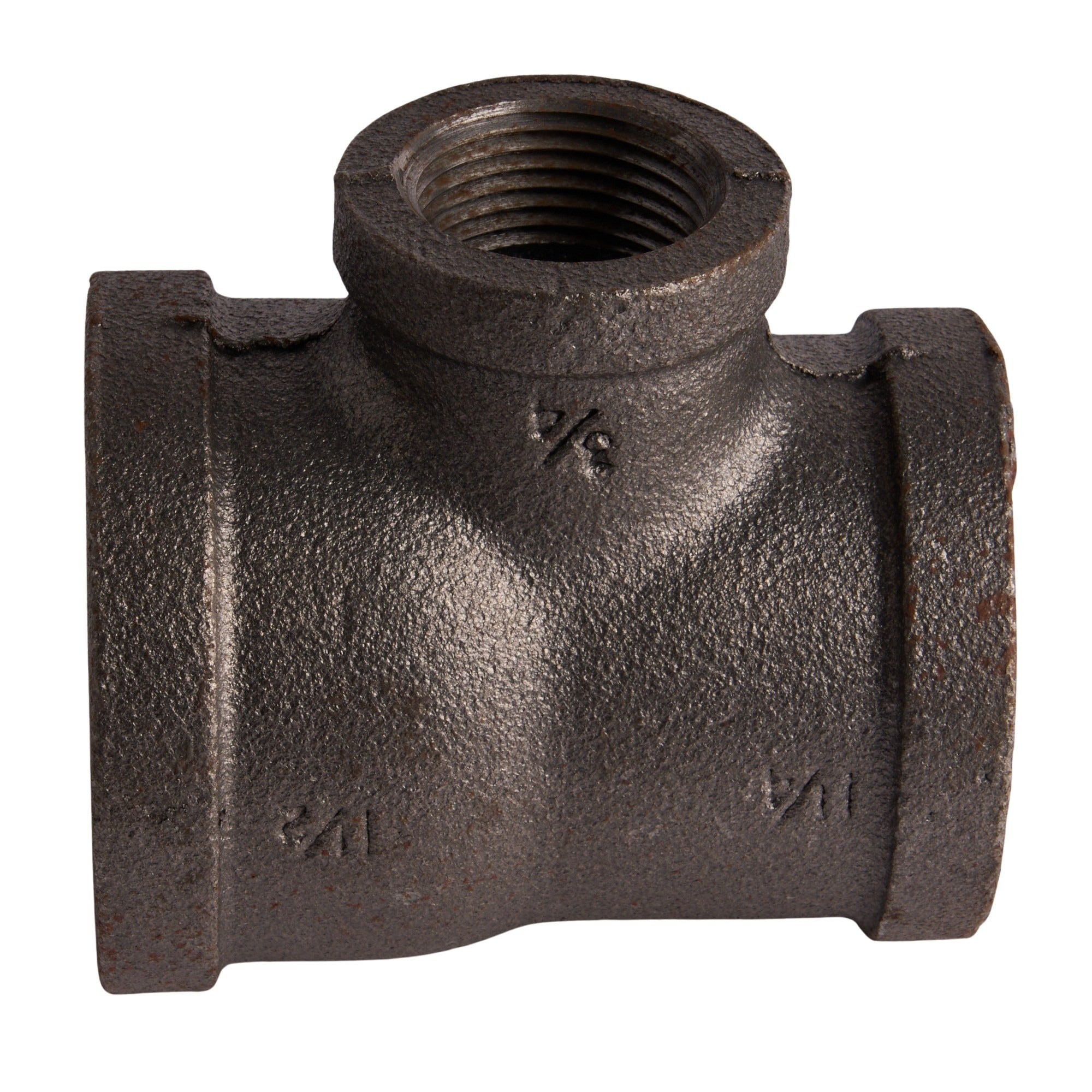 Black Reducing Tees 1-1/2" x 1-1/4" x 3/4"