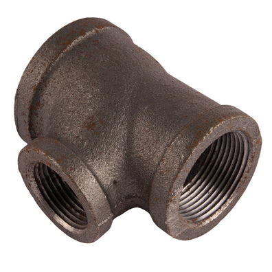 Black Reducing Tees 1-1/2" x 1-1/4" x 1"