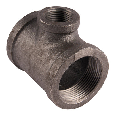 Black Reducing Tees 1-1/2" x 1-1/2" x 3/4"