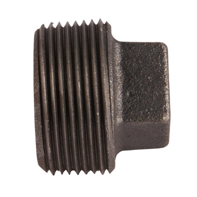 Black Square Head Plugs 1-1/4"