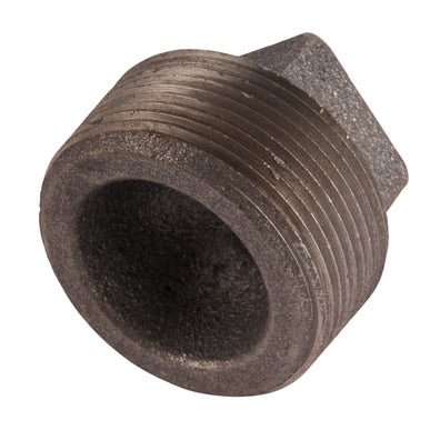 Black Square Head Plugs 1-1/2"