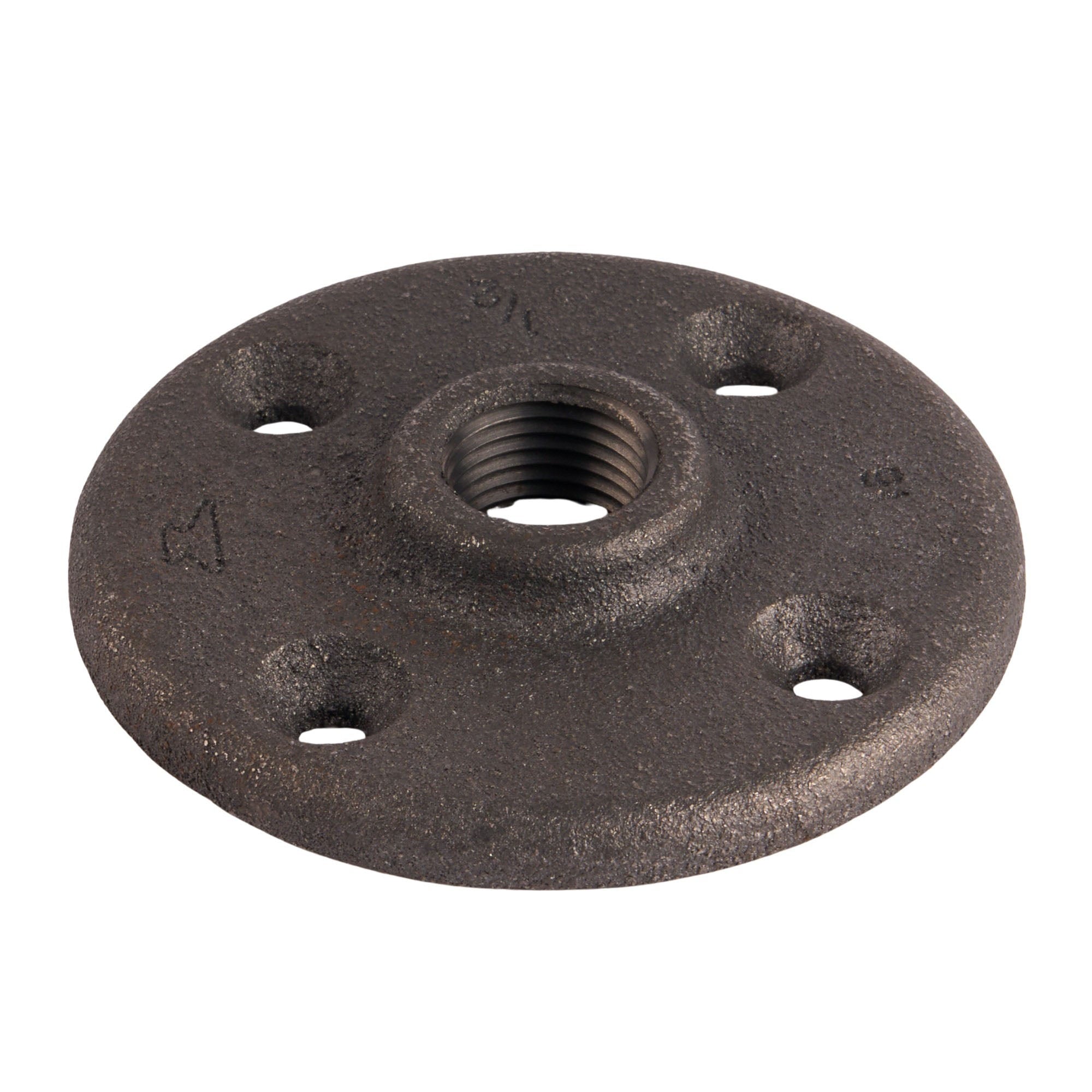 Black Floor Flanges 1/2"