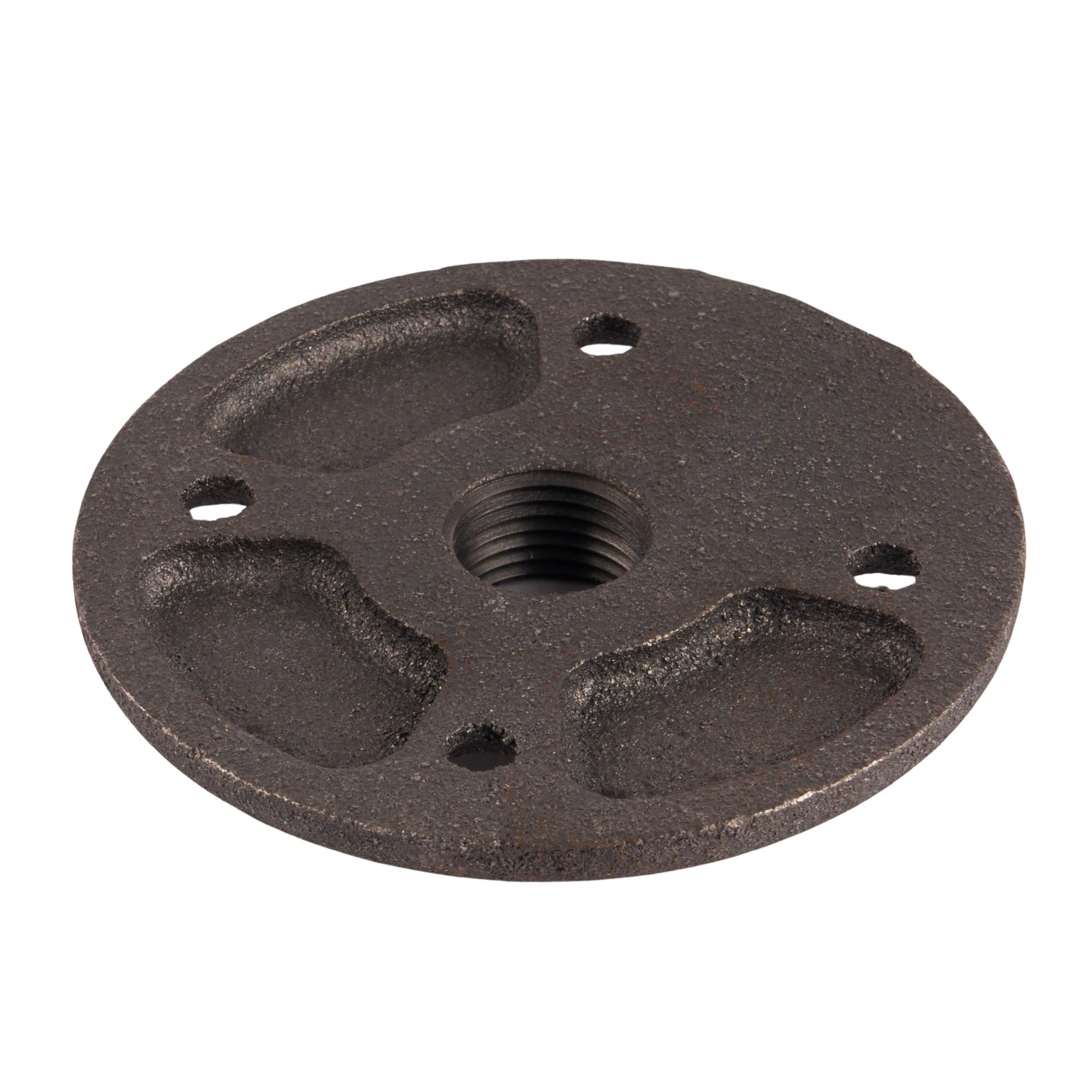 Black Floor Flanges 1/2"