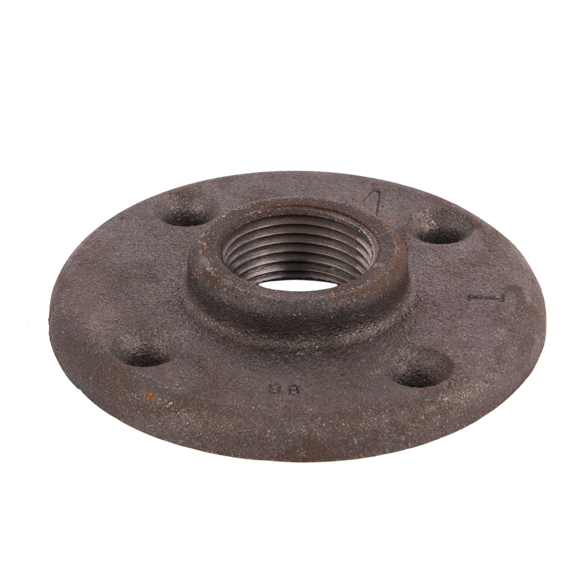 Black Floor Flanges 1"