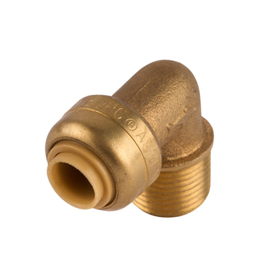 Sharkbite x MIP Reducing Dishwasher 90° Elbow (Lead Free) 1/4" x 5/8"