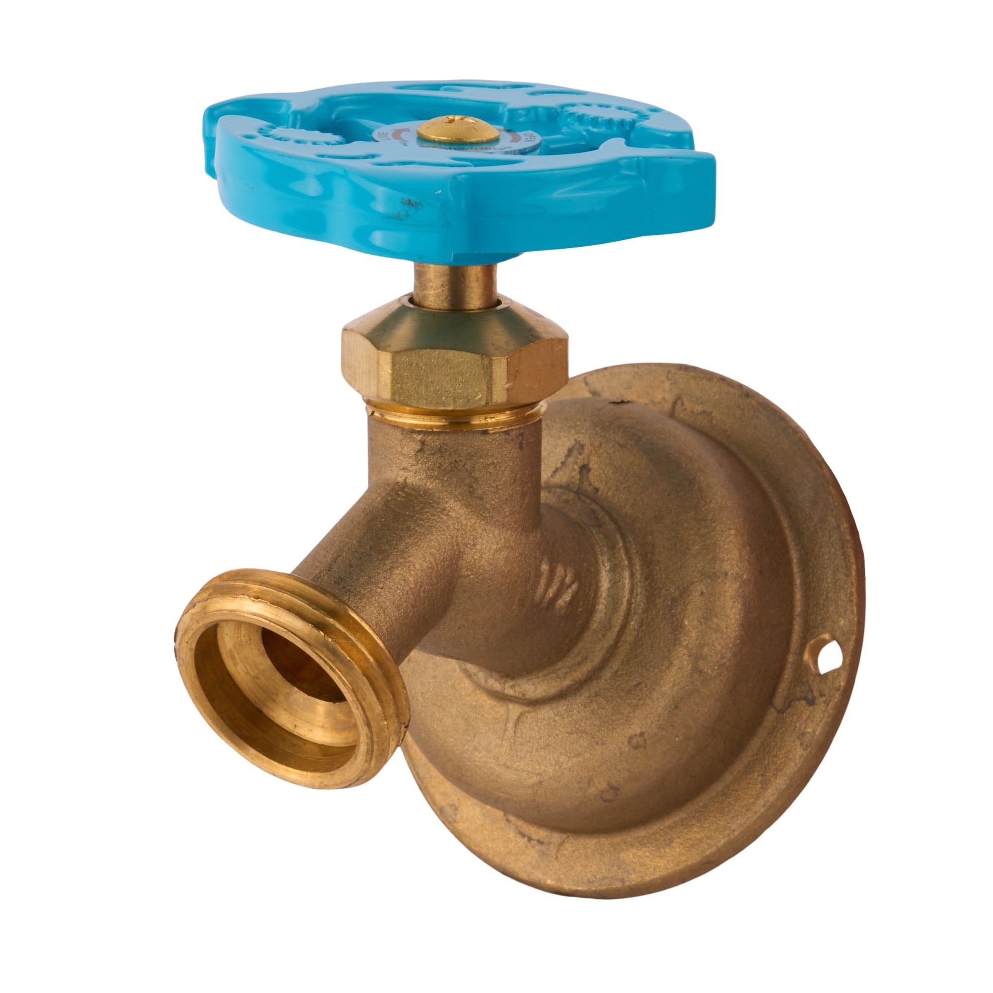 Push-Fit x  MHT No-Kink 45-Degree Hose Bibb Ã¢â‚¬â€œ Multi-Turn (Lead Free) 1/2" x 3/4"