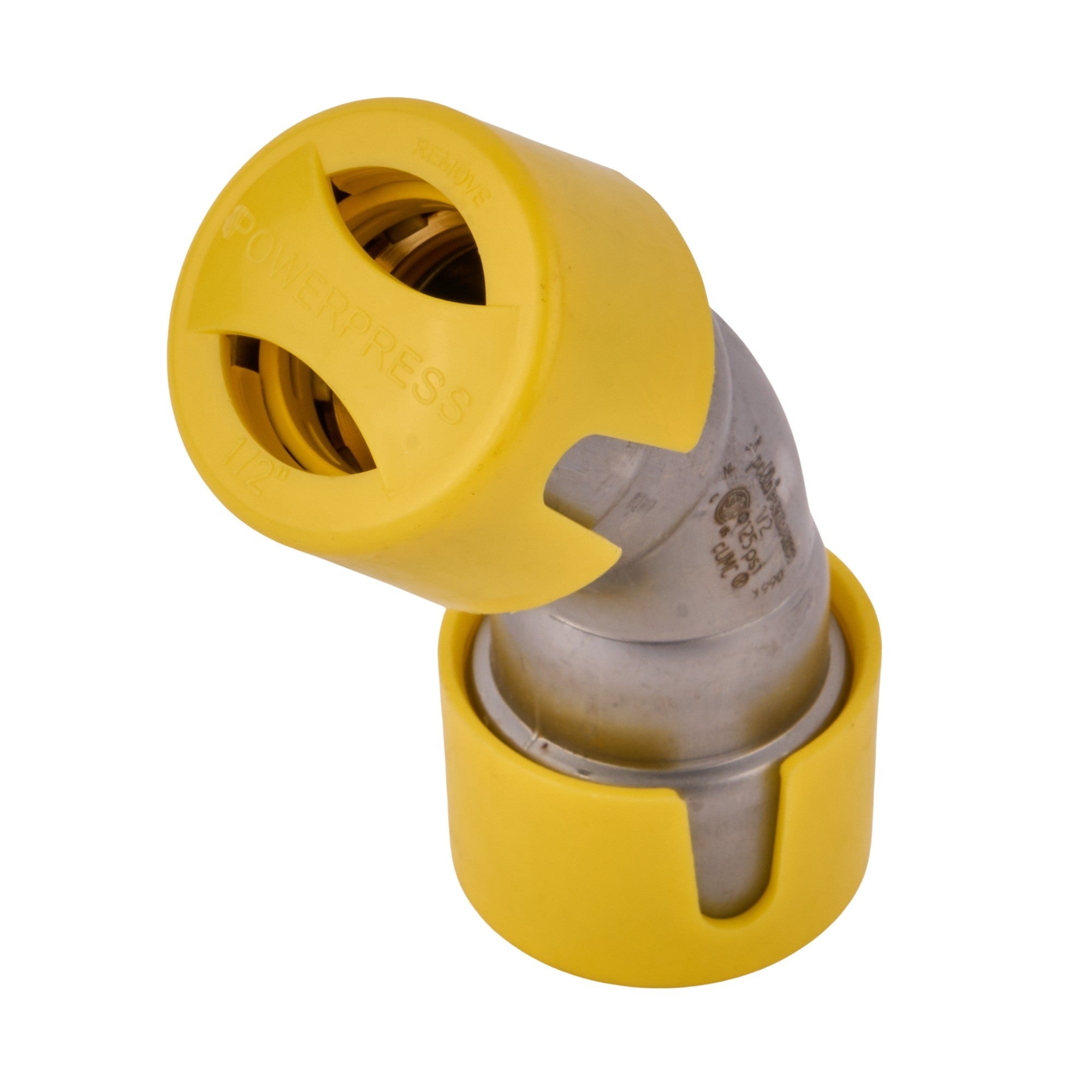 Powerpress Gas 45° Elbow 1/2"