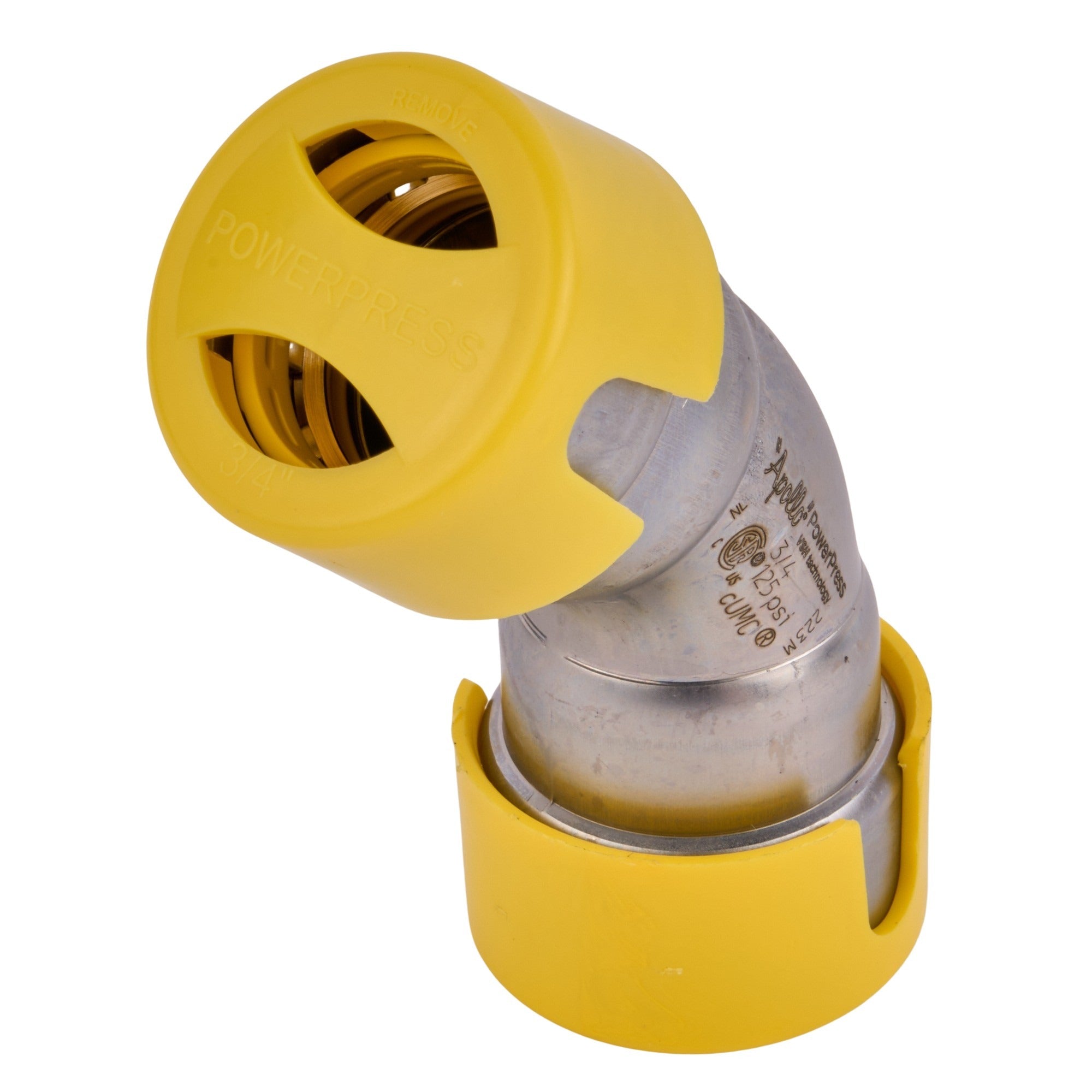 Powerpress Gas 45° Elbow 3/4"