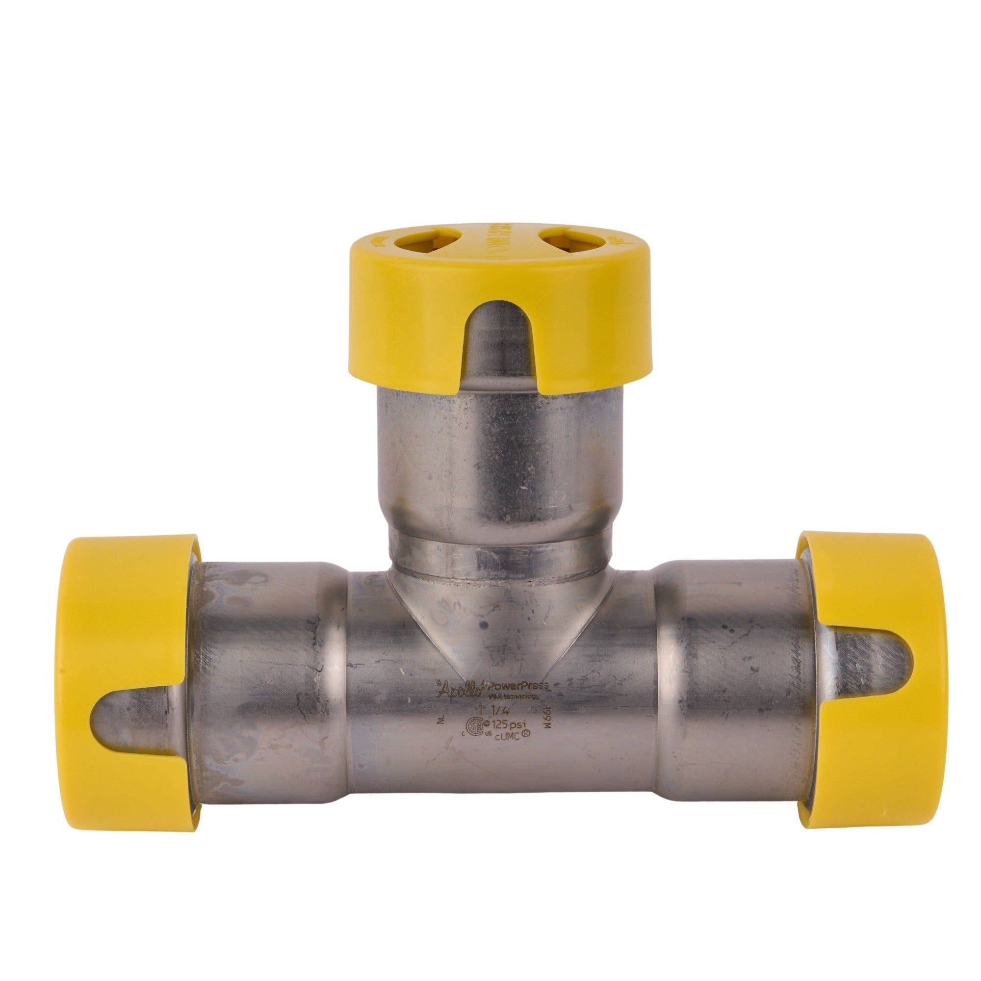 Powerpress Gas Tee 1-1/4"