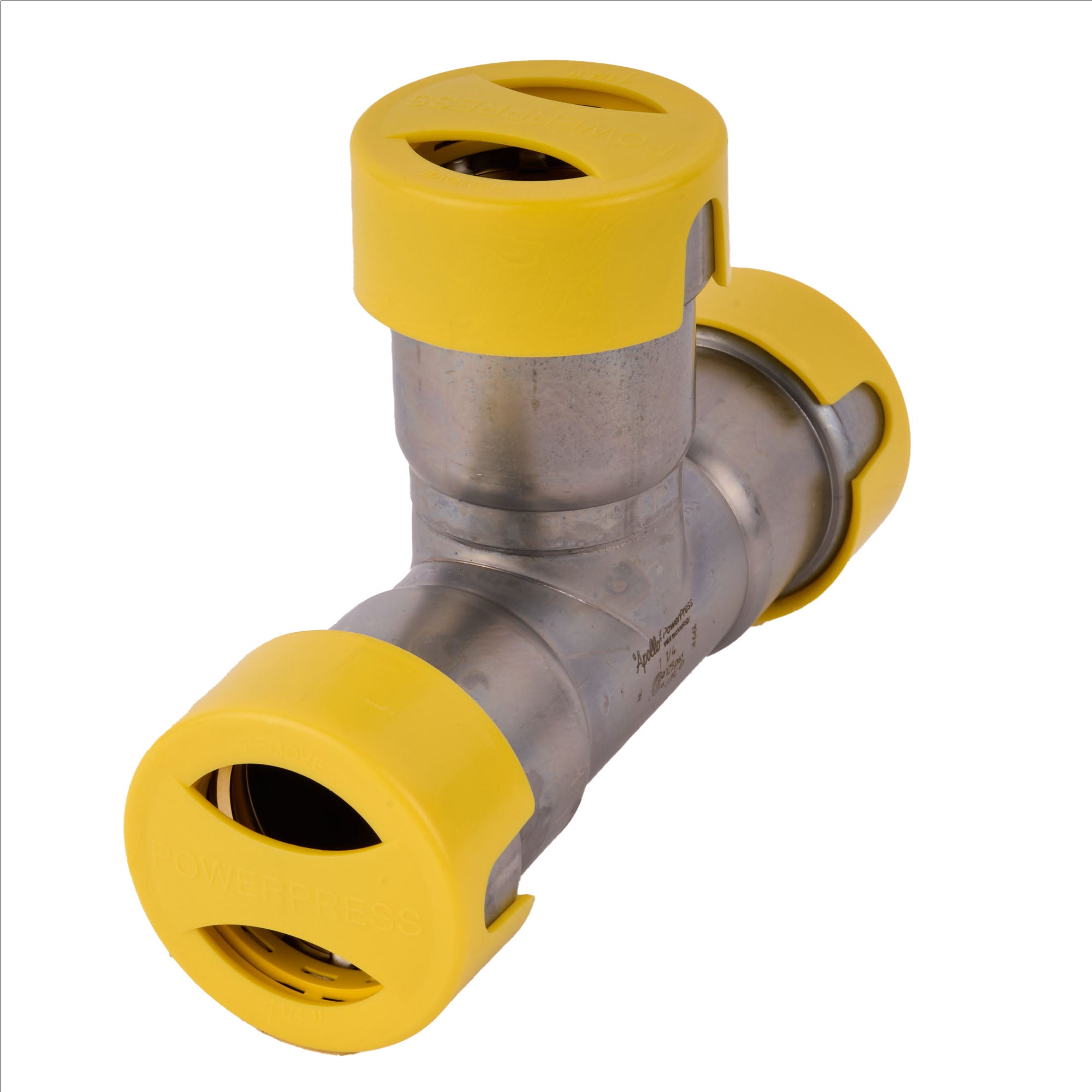 Powerpress Gas Tee 1-1/4"