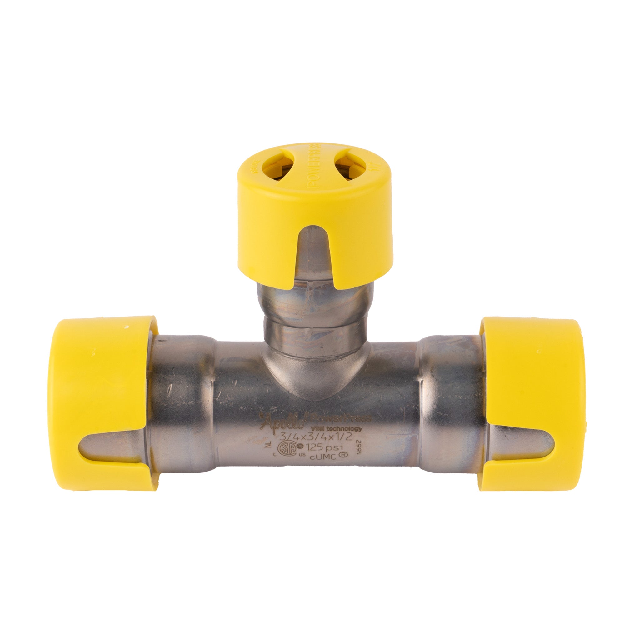 Powerpress Gas Tee 3/4" x 3/4" x 1/2"