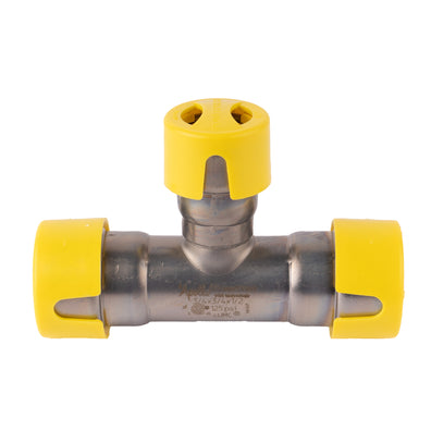 Powerpress Gas Tee 3/4" x 3/4" x 1/2"