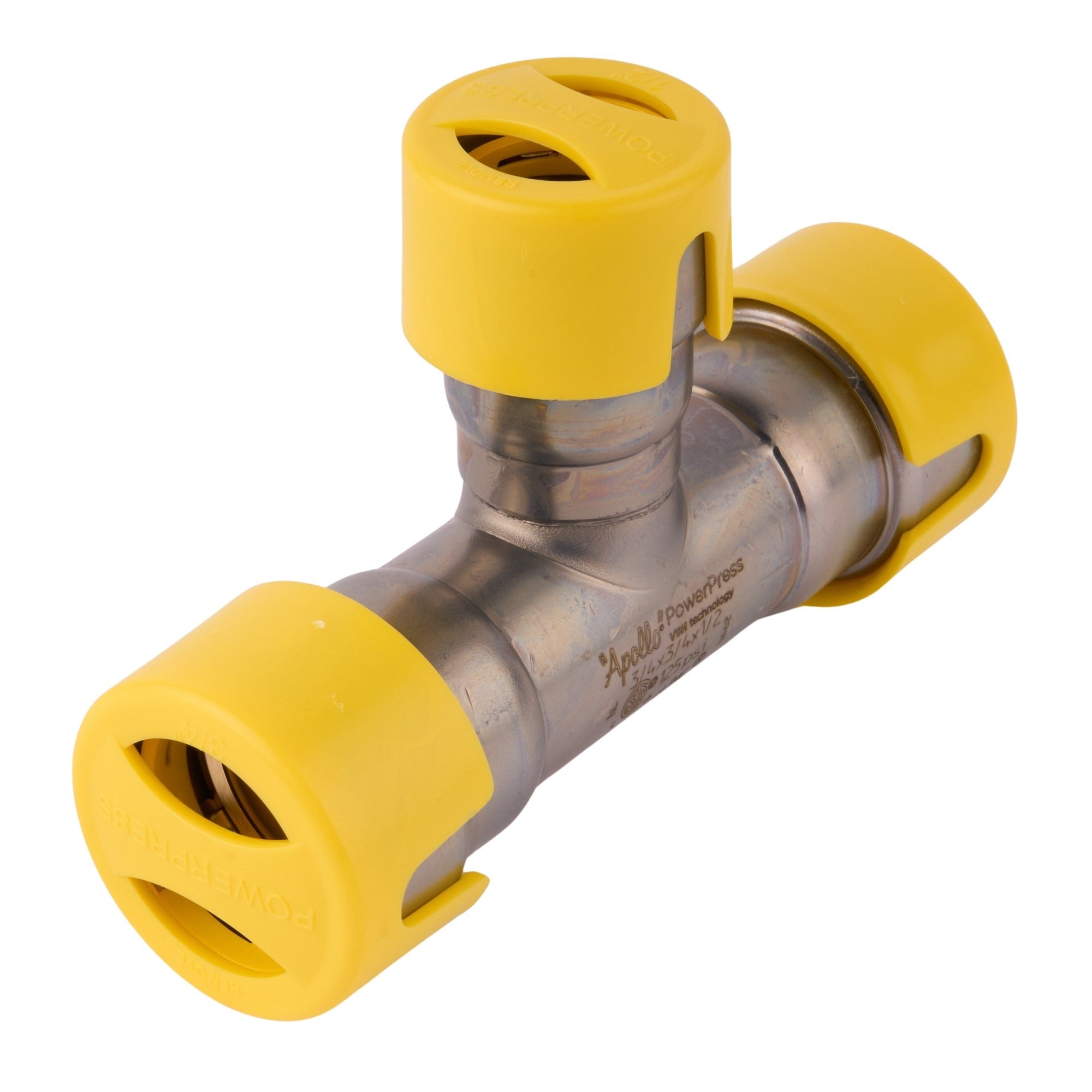 Powerpress Gas Tee 3/4" x 3/4" x 1/2"