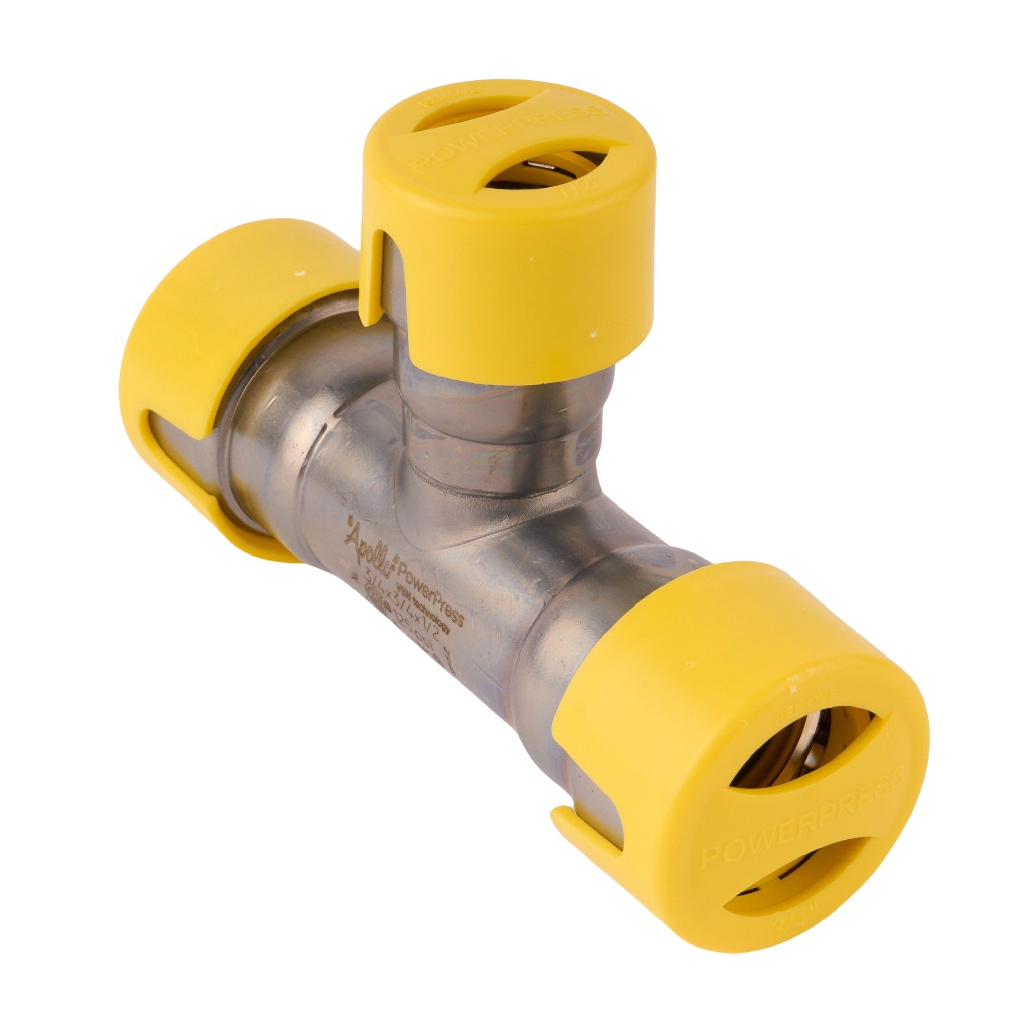Powerpress Gas Tee 3/4" x 3/4" x 1/2"