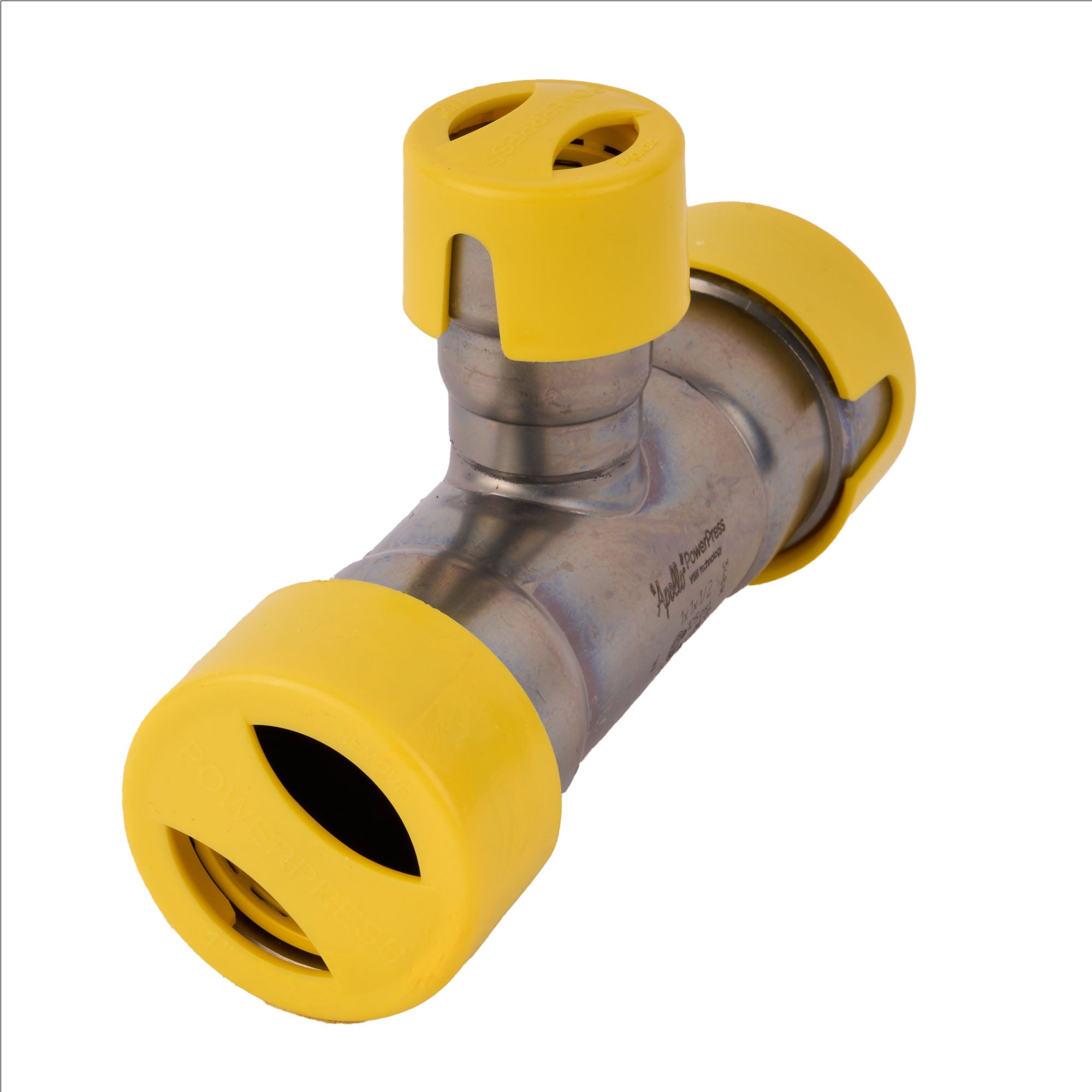 Powerpress Gas Tee 1" x 1" x 1/2"