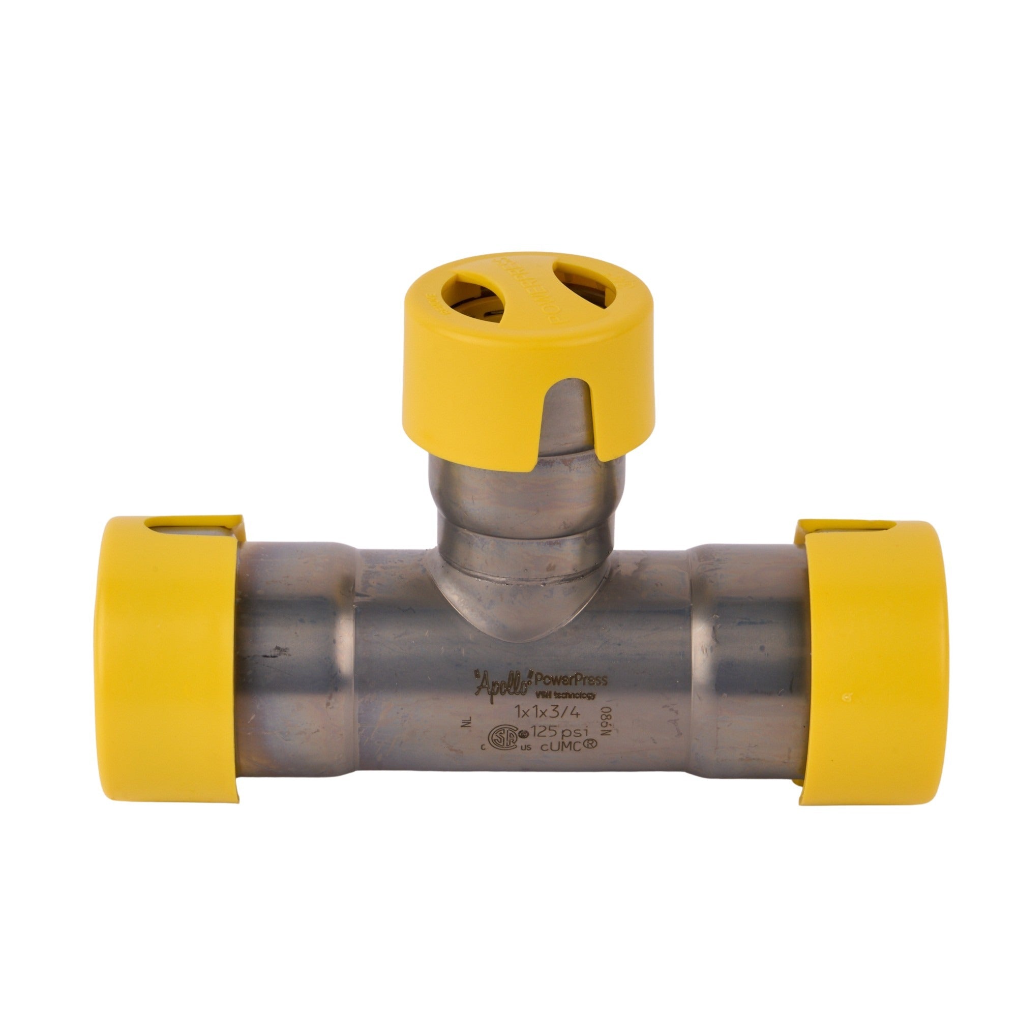 Powerpress Gas Tee 1" x 1" x 3/4"