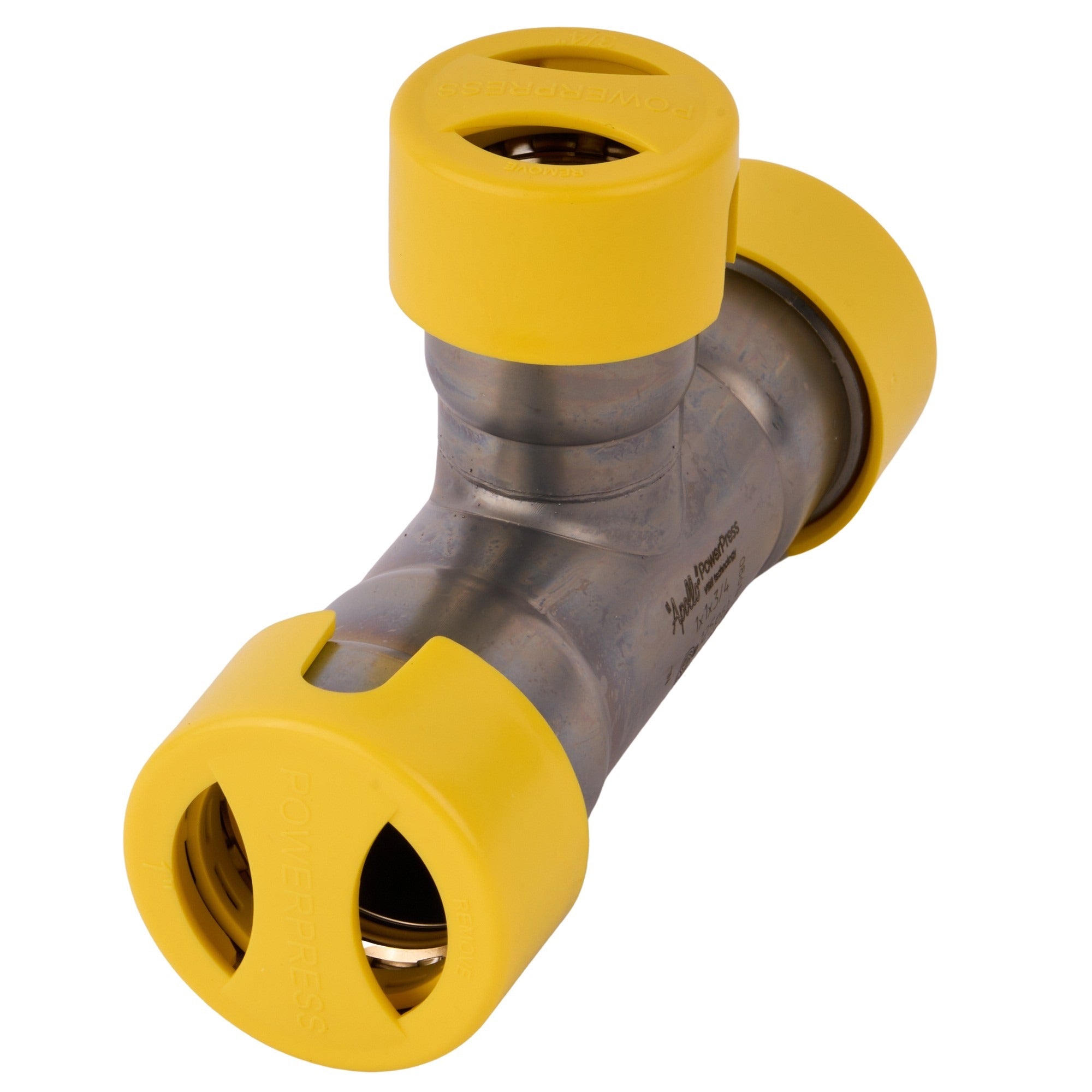 Powerpress Gas Tee 1" x 1" x 3/4"