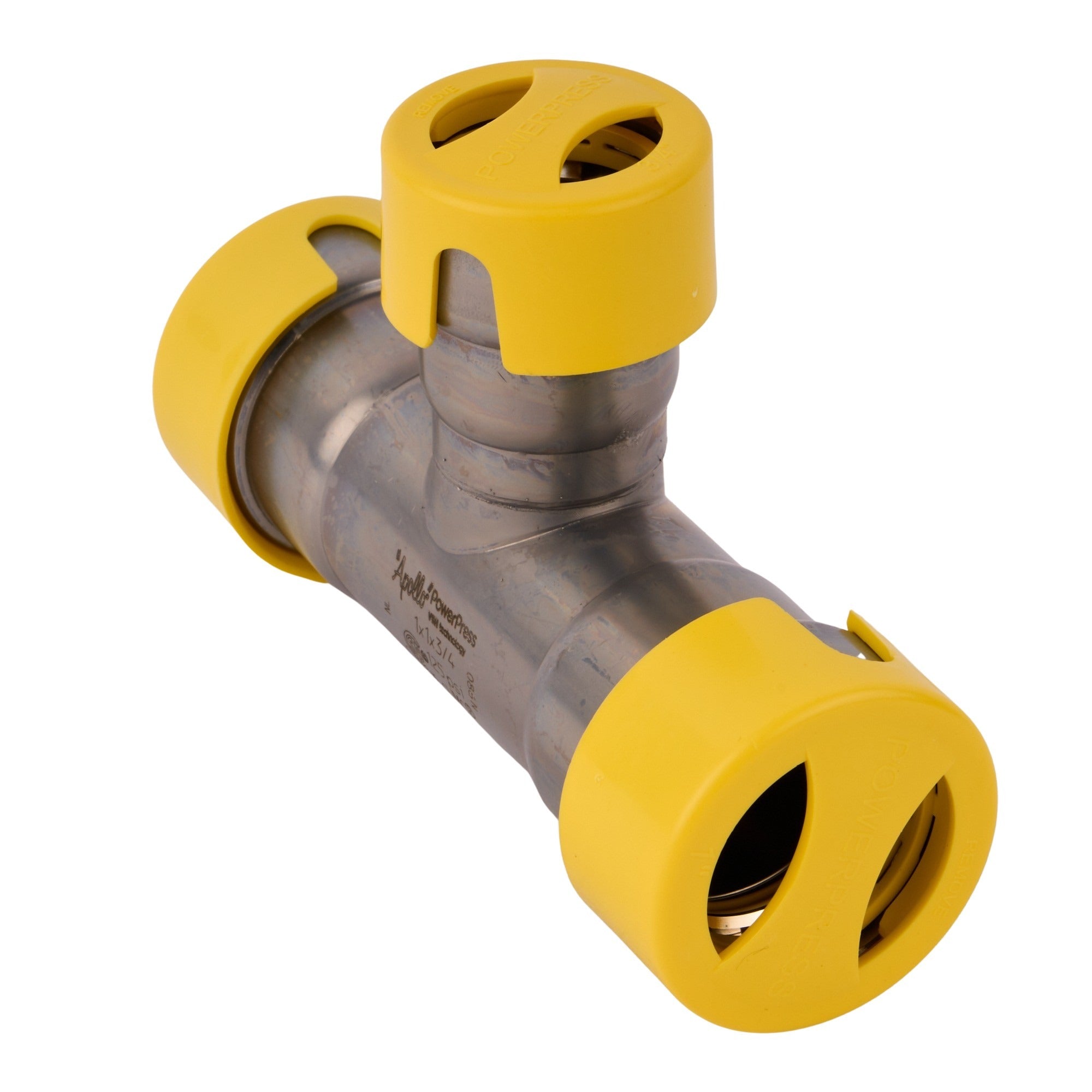 Powerpress Gas Tee 1" x 1" x 3/4"