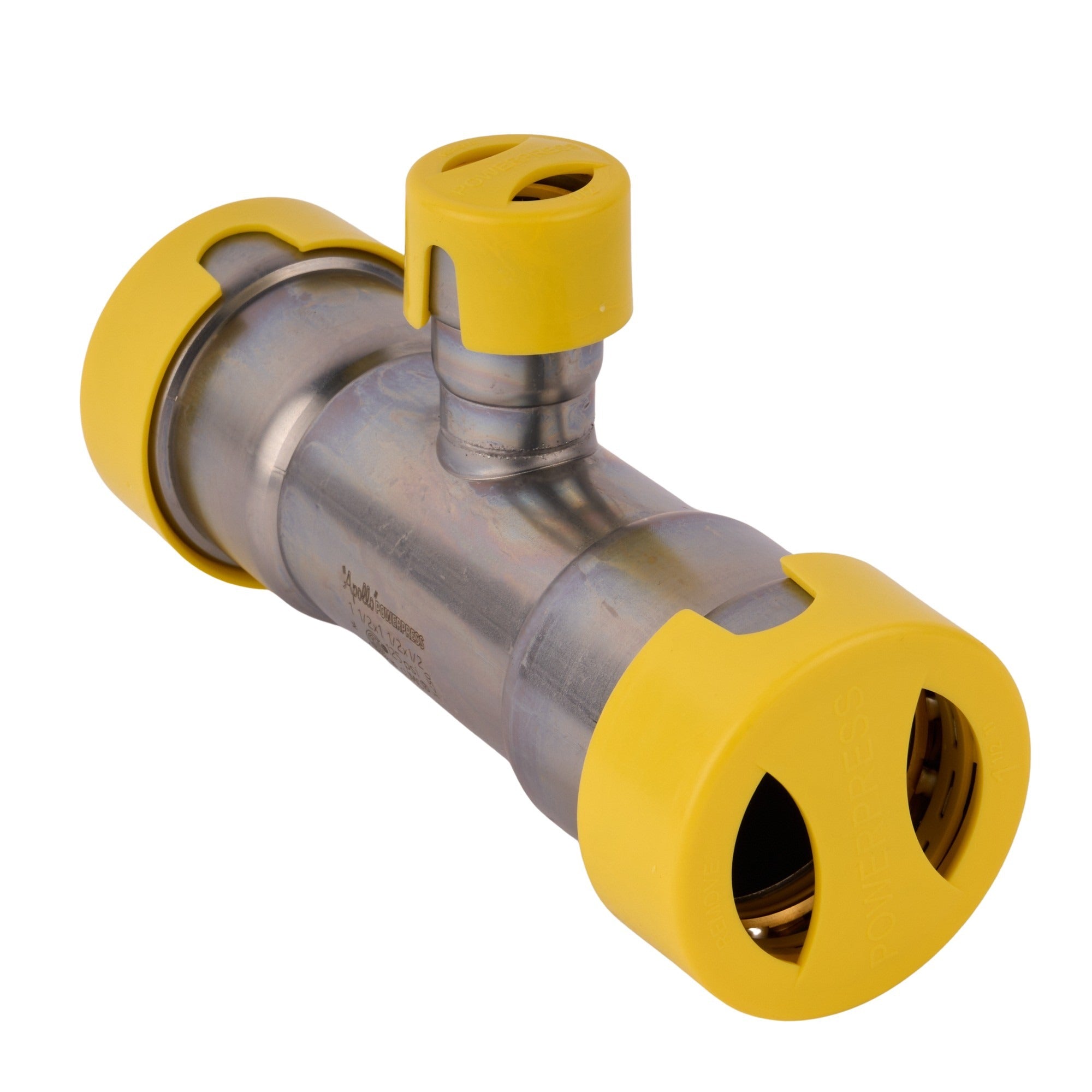 Powerpress Gas Tee 1-1/2" x 1-1/2" x 1/2"
