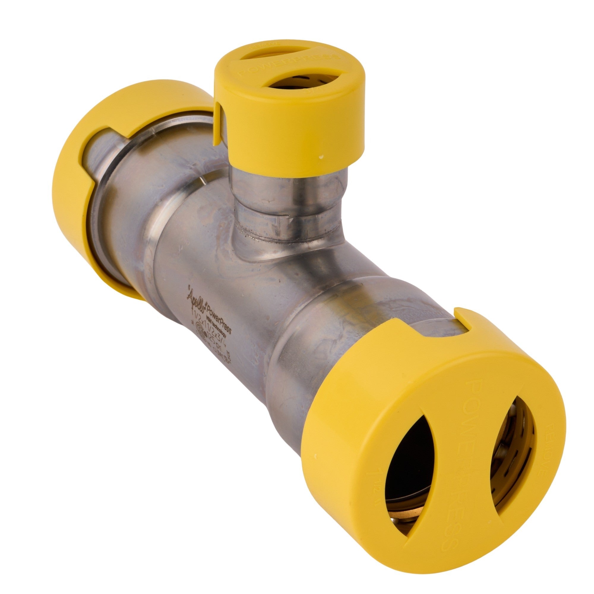 Powerpress Gas Tee 1-1/2" x 1-1/2" x 3/4"