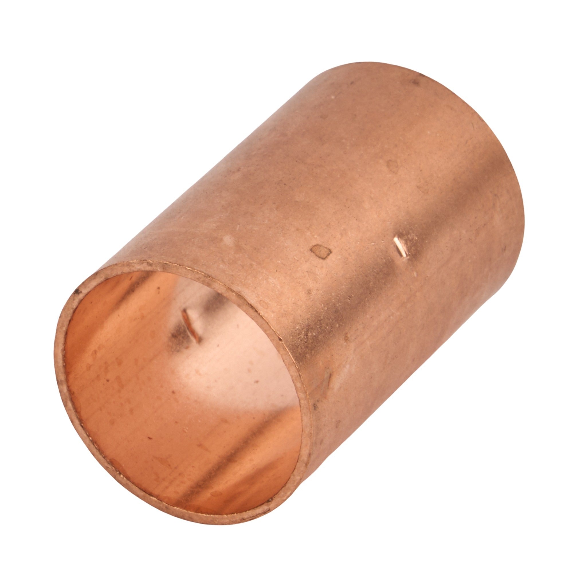 Copper Coupling with Stop (C x C) 1"