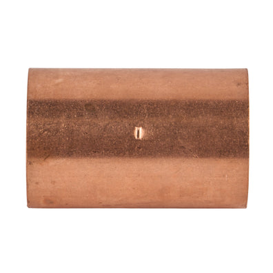 Copper Coupling with Stop (C x C) 1"