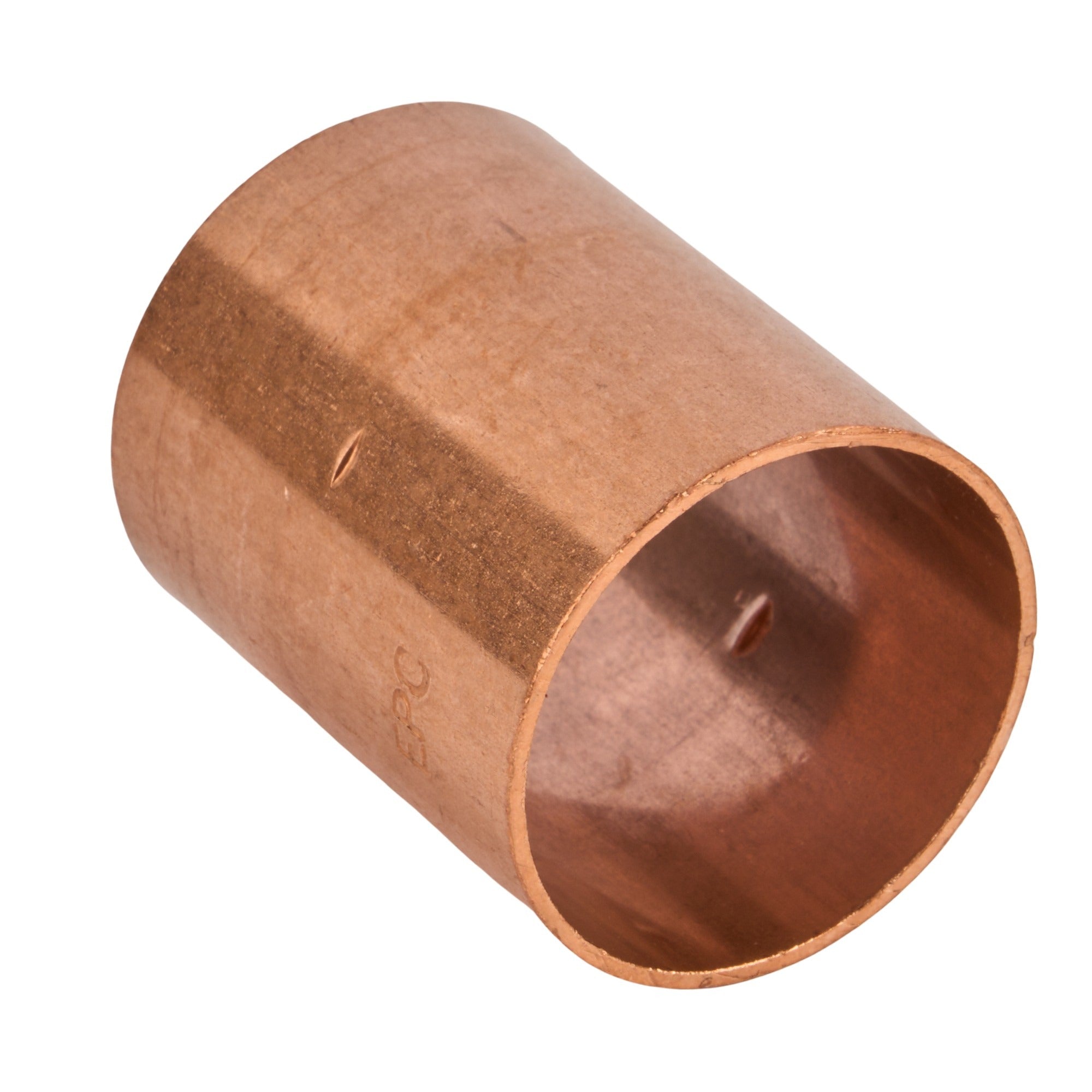 Copper Coupling with Stop (C x C) 1-1/2"