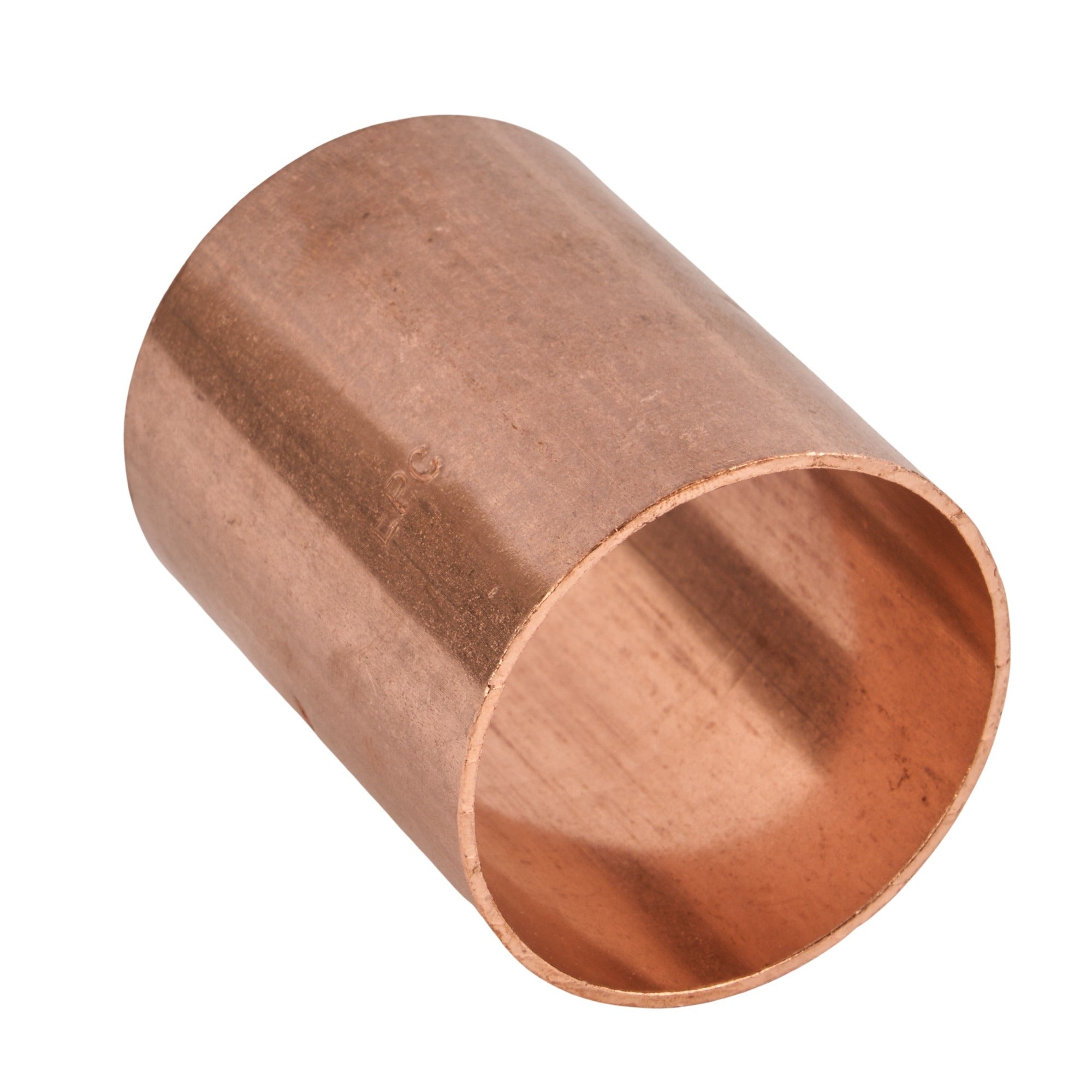 Copper Coupling with Stop (C x C) 2"