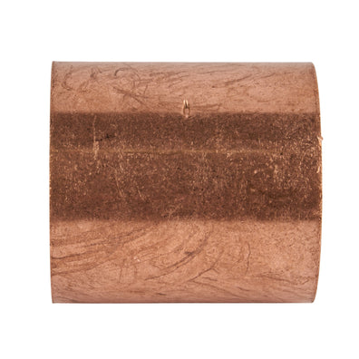 Copper Coupling with Stop (C x C) 2-1/2"