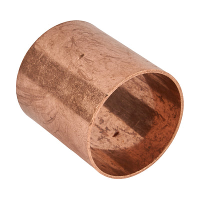 Copper Coupling with Stop (C x C) 2-1/2"