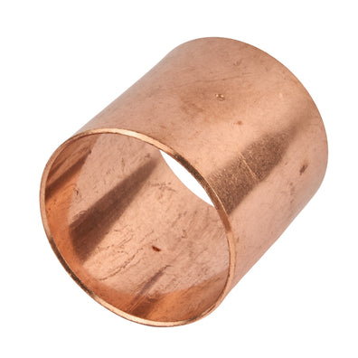Copper Coupling with Stop (C x C) 3"