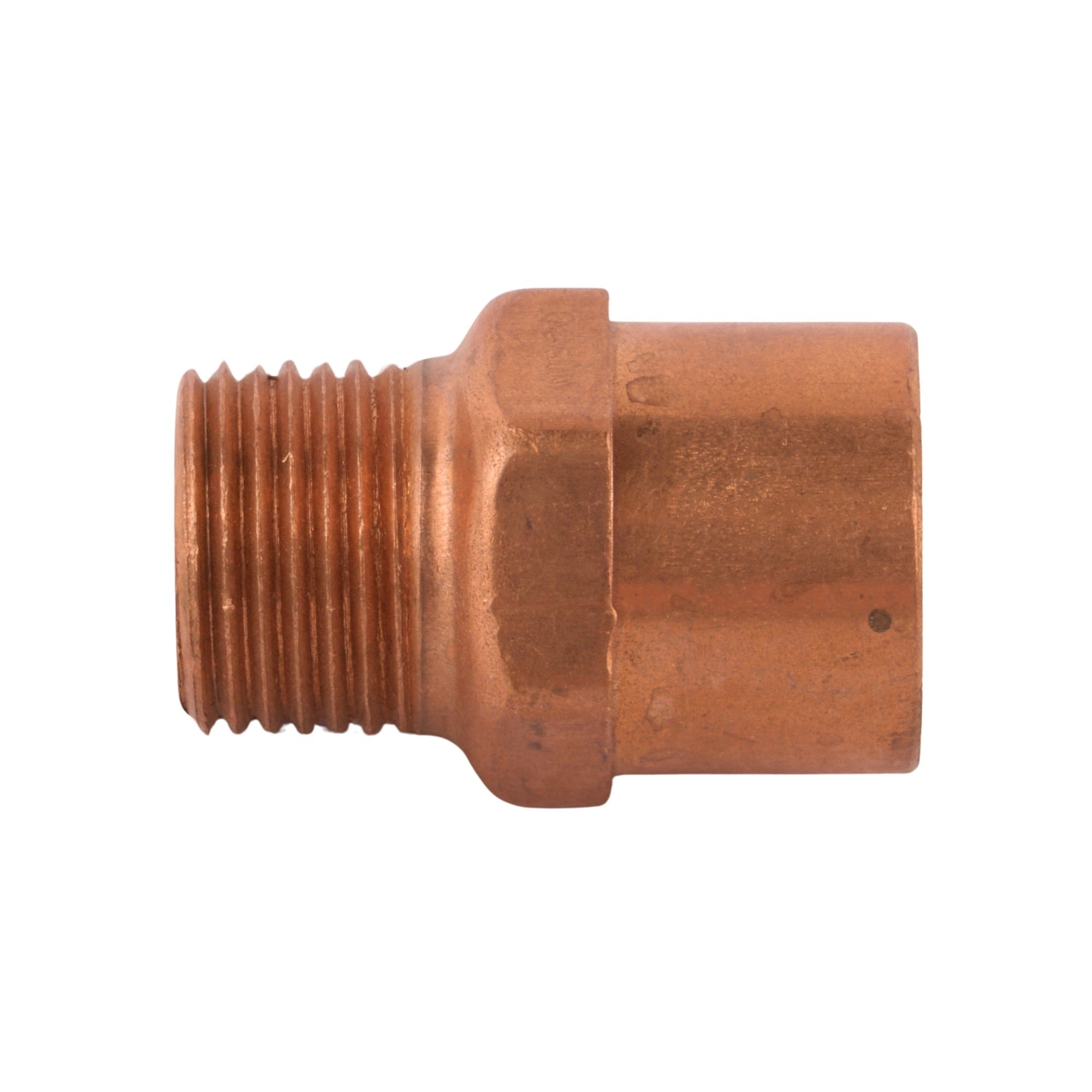 Copper Male Adapter (C x MIP) 3/4" x 1/2"