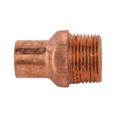 Copper Male Adapter (C x MIP) 3/4" x 1"