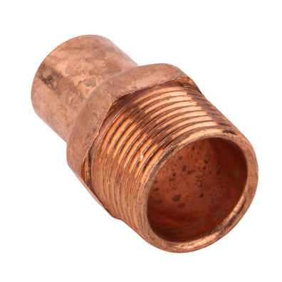 Copper Male Adapter (C x MIP) 3/4" x 1"