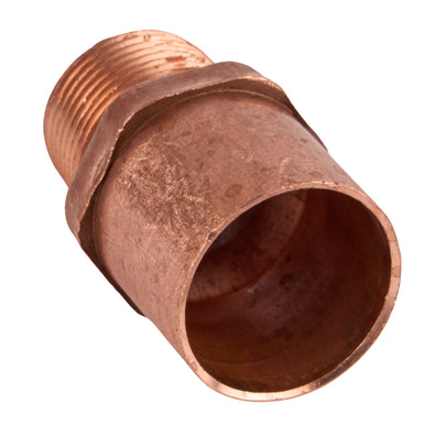 Copper Male Adapter (C x MIP) 1" x 3/4"