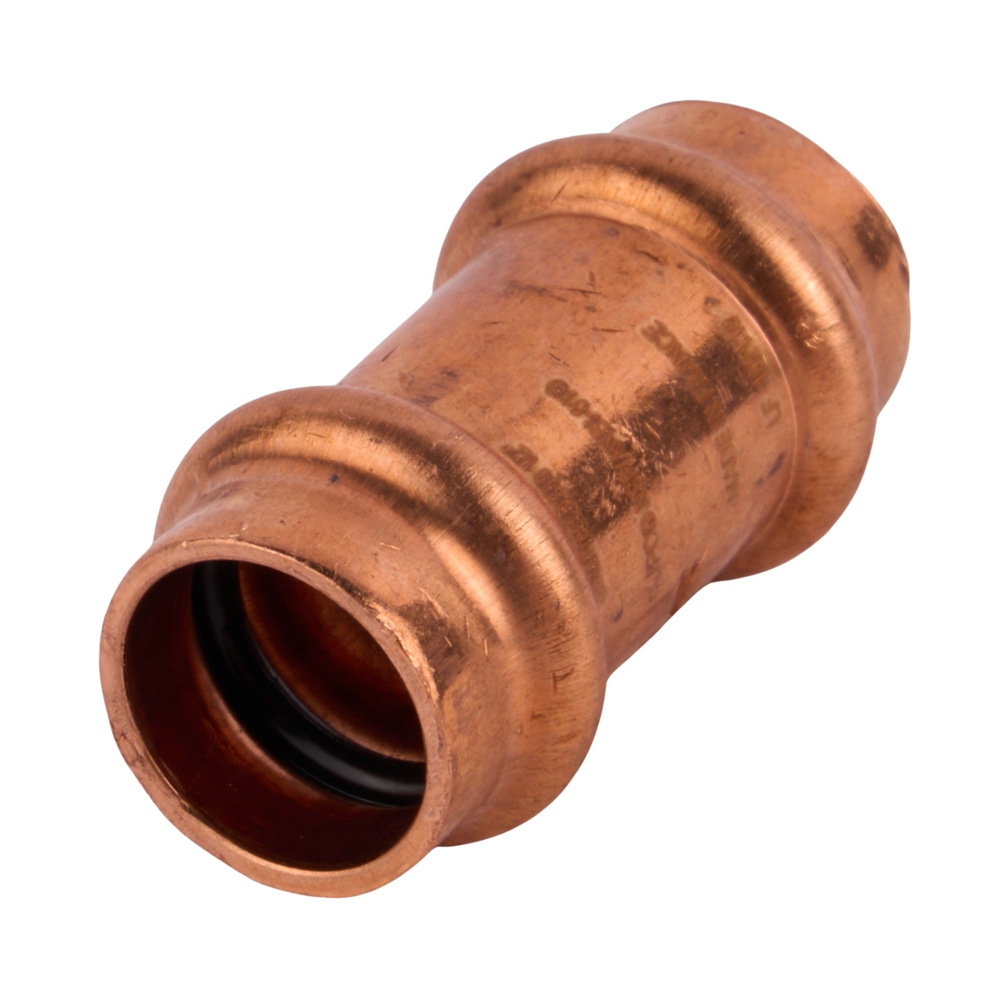 Copper Press Coupling with Stop (C x C) 1/2"